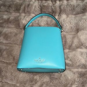 Kate Spade- Darcy Small Bucket Bag (Turquoise Leather)